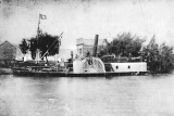 Paddle Steamer Patiki at Paeroa Wharf